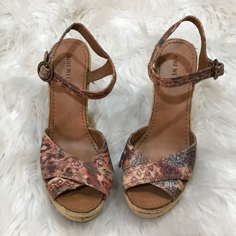 Nine West wedge heels